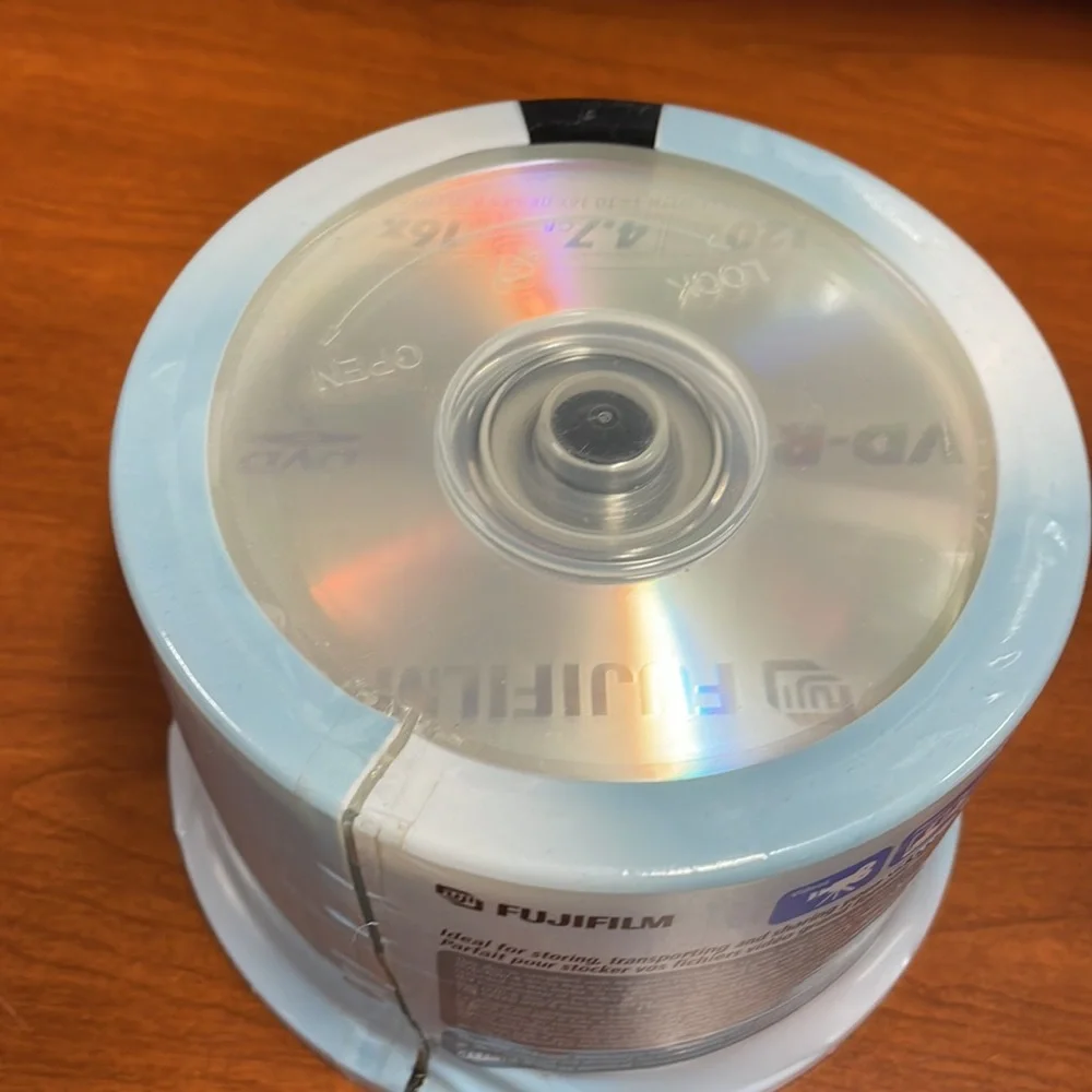 Fujifilm DVD -R 50 Disc 120 Minutes 4.7 GB